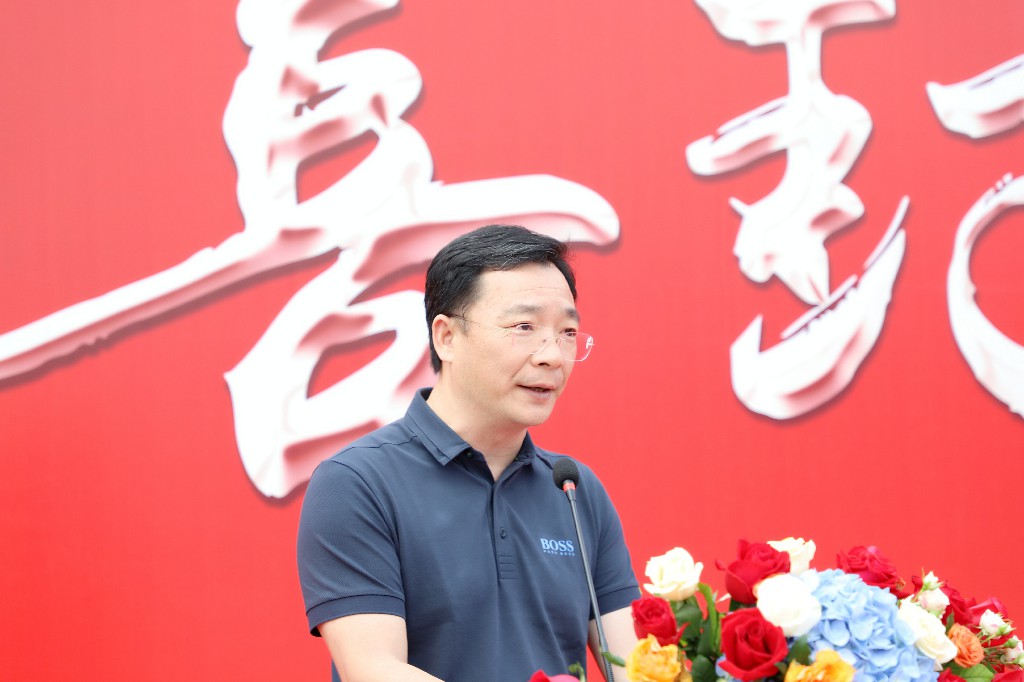 喜封金顶，不负佳期丨茶山尚锦汇项目封顶仪式圆满举行(图7)