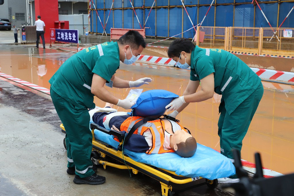 筑牢安全防线 锤炼应急能力丨桥头镇住建领域2025年综合应急演练在东莞建工集团三津食品增资扩产项目成功开展(图10)