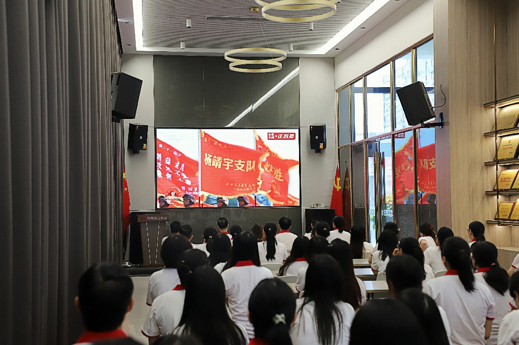 铭记历史 捍卫和平丨集团组织全体员工观看纪念中国人民抗日战争暨世界反法西斯战争胜利80周年大会(图7)