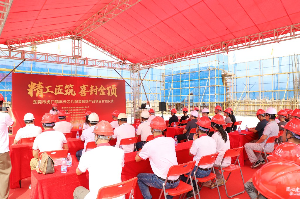精工筑双产  聚力启新篇丨祝贺塘厦铭科项目、虎门丰云项目喜封金顶(图11)